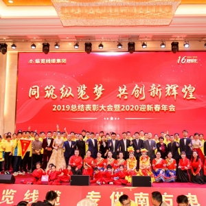 同筑縱覽夢，共創(chuàng)新輝煌——縱覽集團2019年總結(jié)表彰大會暨2020年迎新春年會圓滿成功 . ...