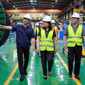 民建南寧市委會(huì)主委、市中級人民法院副院長梁滿紅率隊(duì)蒞臨我司交流指導(dǎo) ...